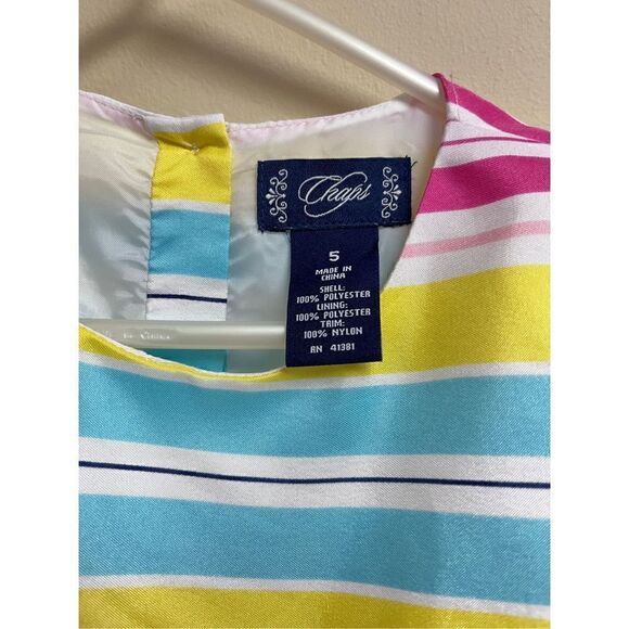 Chaps colorful girls dress 5 - Picture 7 of 7